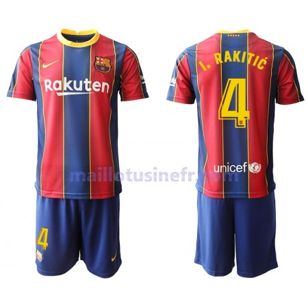Maillot de Foot FC Barcelone Ivan Rakitic 4 Domicile 2020-21 - Enfant Maillot de Foot FC Barcelone Ivan Rakitic 4 Domicile 2020-21 - Enfant